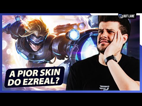 PULSEFIRE é a PIOR SKIN DO EZREAL? O boneco fica TODO TRAVADO!
