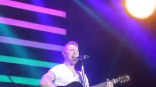 Ronan Keating singing Let Me Love You 9/9/2016 at Plymouth pavilions