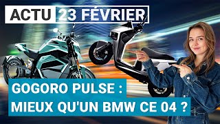 L’actu motos et scooters électriques en vidéo : Gogoro Pulse, Motowatt W1X, Verge TS Ultra...