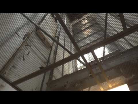 A quick ride on a historic OTIS Freight elevator with an Epic motor in Jamaica NY