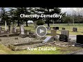 Chertsey Cemetery, South Island, New Zealand