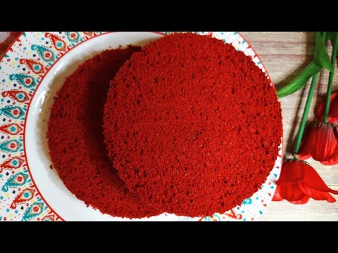Easy Red Velvet Cake Recipe Without Oven||Easy Red velvet cake||How to make red velvet cake