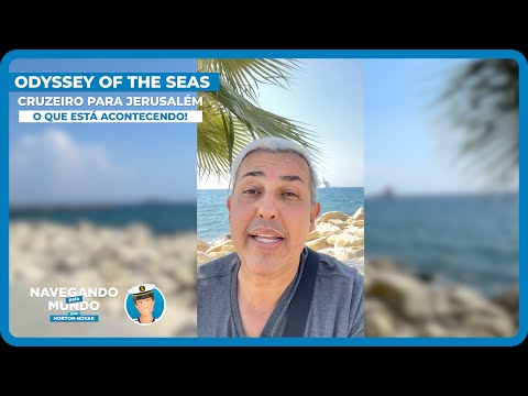 Thumbnail for O que está acontecendo com Odyssey of the Seas | Cruzeiros para Israel mudam de rota! #jerusalem