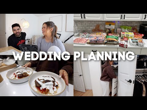 VLOG: more wedding planning! meeting with an officiant, costco haul + taste test & MORE 💍