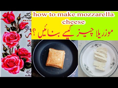Pakistan food ۔۔Make mozzarella Cheese Recipes .pakistan food ..
