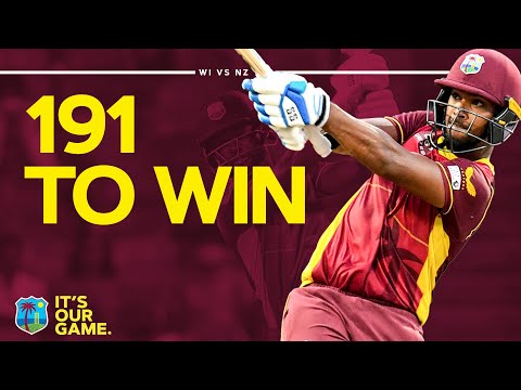 191 Runs To Win ODI | West Indies v New Zealand | Windies Cricket