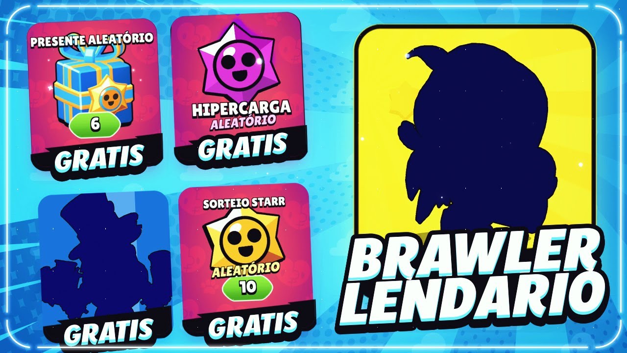 CORRE, é POR TEMPO LIMITADÍSSIMO! MUITOS PRESENTES GRÁTIS P/ TODOS no BRAWL STARS!