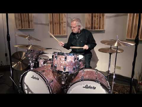 Ludwig Classic Maple 24/24/13/14/16/18/6.5x14" Rose Marine Pearl