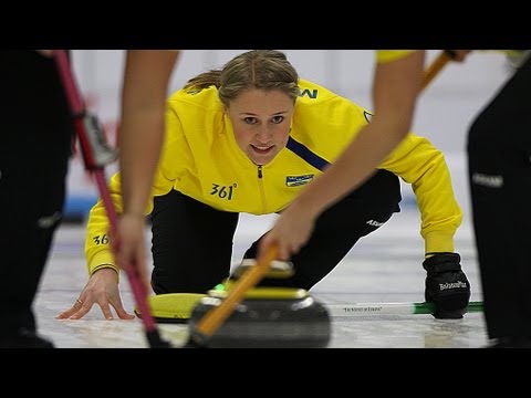 CURLING: World Junior Chps 2013 - Women Draw 6 SWE-RUS