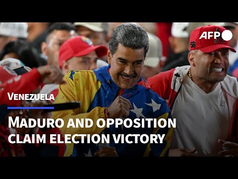 Venezuela's Maduro and the opposition claim election victory | AFP