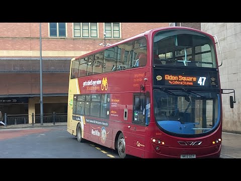 Go North East 6047/NK12 GCY On service 47