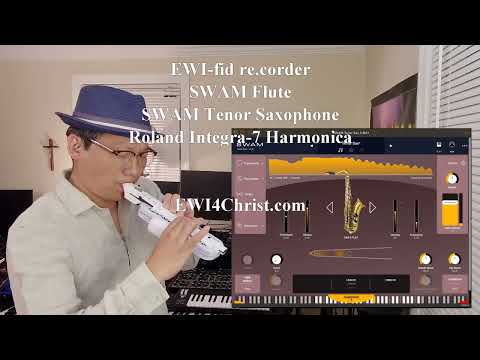 Min@EWI Studio : Because I Love - EWI-fied re.corder, SWAM Flute, & Tenor Saxophone, Integra-7