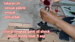 Download lagu full tutorial lengkap cara ganti oli shockbreker depan honda #beatfi  #bengkelmotor mp3 Download lagu full tutorial lengkap cara ganti oli shockbreker depan honda #beatfi  #bengkelmotor mp3