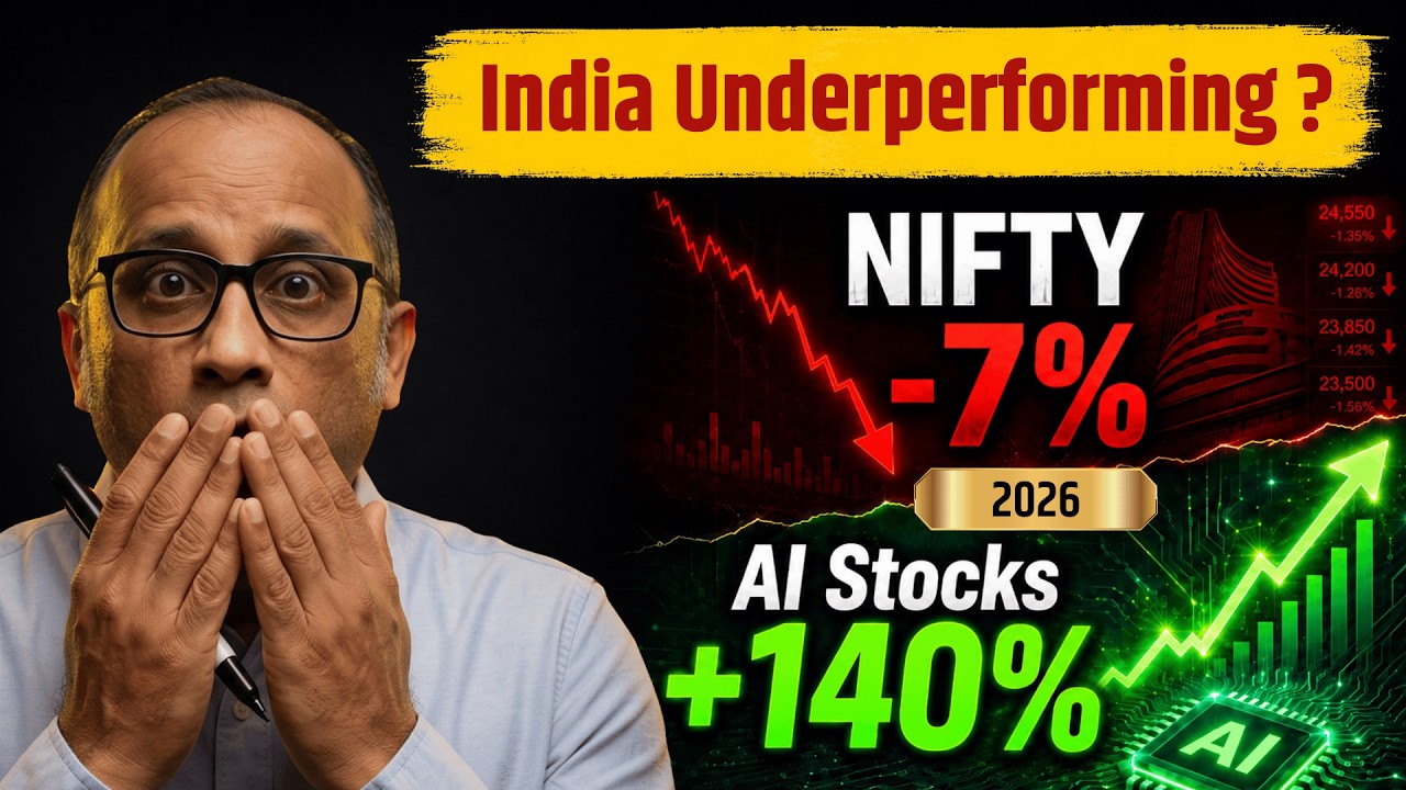 हम 5% Return से खुश, FII के पैसे Double | Why Huge Rally in AI Stocks | Bubble Vs Reality #bulltrack