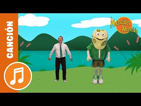 Habia un Sapo | Baila y canta con Atencion Atencion #cancionesinfantiles #kidssongs