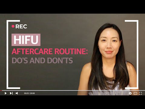 HIFU Aftercare Do's and Don'ts & Recommended Skincare Ingredients