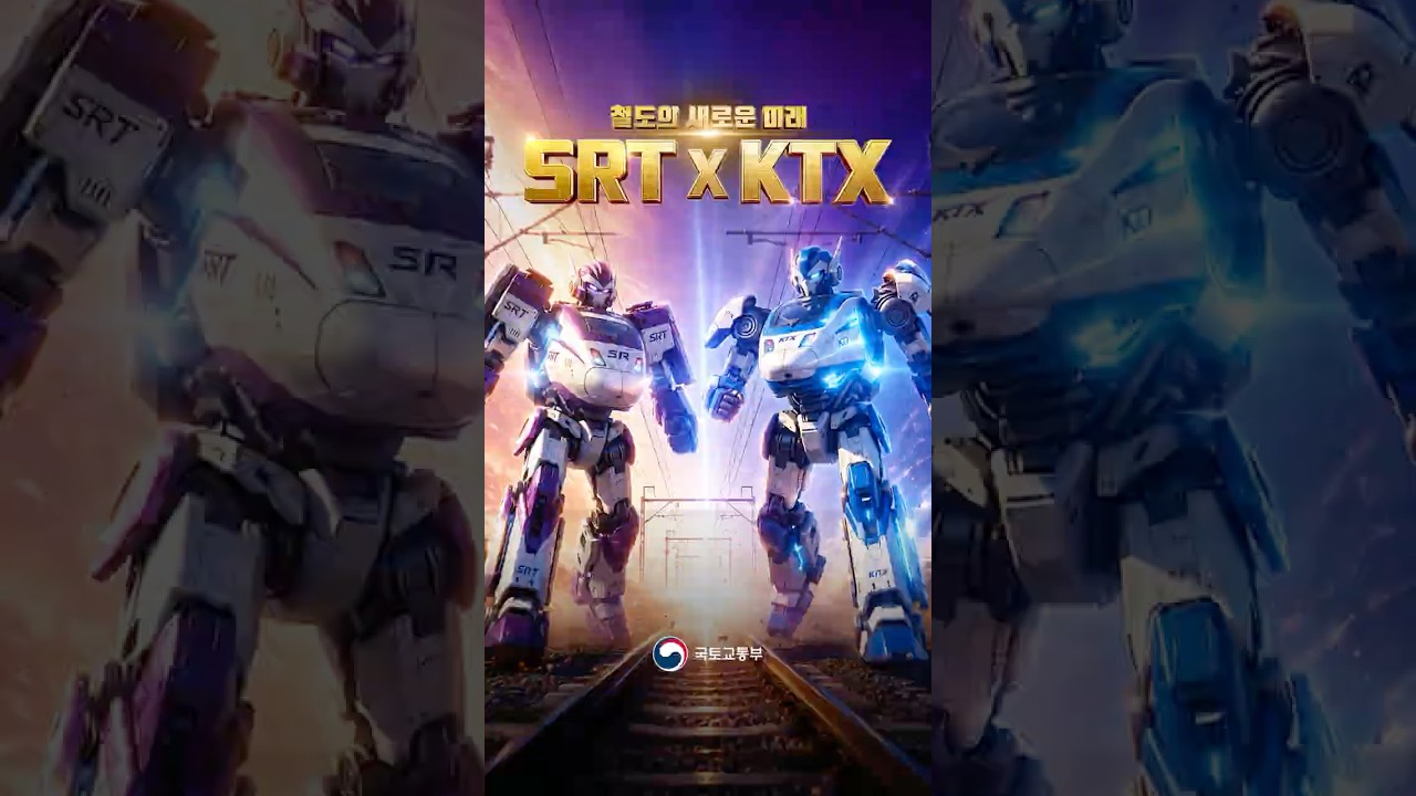 KTX·SRT, 대한민국 철도의 새 장면 🚄 숏폼 썸네일