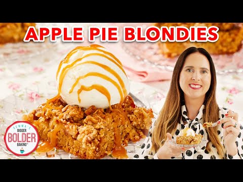 3-Layer Apple Pie Blondies: The Ultimate Fall Dessert Recipe!
