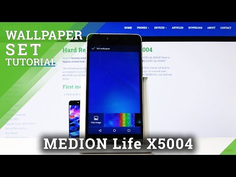 How to Update Wallpaper in MEDION Life X5004 – Change Wallpaper