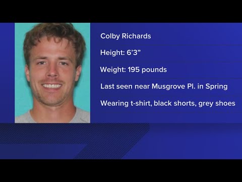 Colby Richards Missing Montgomery County