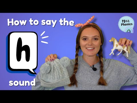 How to say the 'h' Sound | Early Phonics | No Letter Shown | British Teacher | Speech Sound Practice