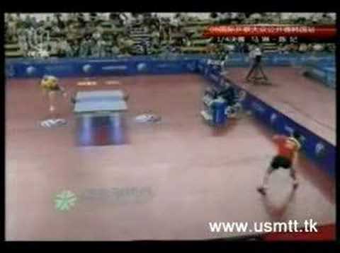 ma Lin vs Chen Qi open de corée 2008