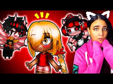 😈 Maxine: The Girl Who Can See Devils! 😈 Gacha Club Mini Movie Horror Story Reaction