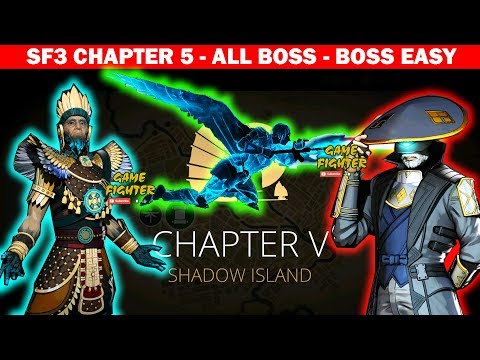 Shadow Fight 3 All Boss Chapter 5 Battle (Boss LEVEL Very Easy) √