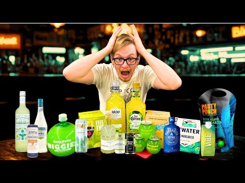 WE TRIED EVERY READY-TO-DRINK MARGARITA SO YOU DON'T HAVE TO! (THE ULTIMATE TASTE TEST)