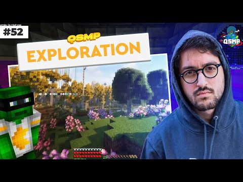 Etoiles - Replay et VOD - ALONE IN THE WORLD I GO EXPLORING AGAIN - QSMP Minecraft #52