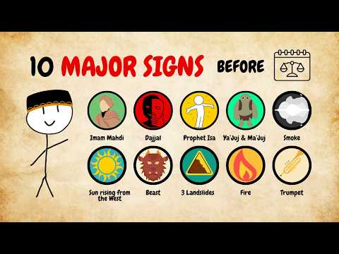 What Will Happen Before The End? | 10 Major Signs of the Day of Judgment Explained in 8 Minutes