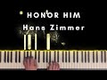 Hans Zimmer - Gladiator - Honor Him | Piano Cover