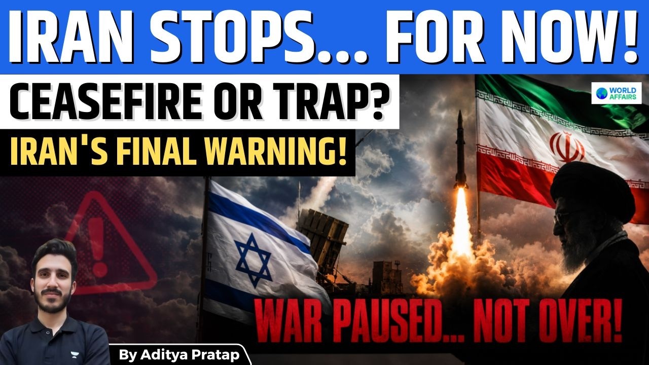 Iran vs Israel Ceasefire: Peace or Pause Before Bigger War?