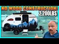 INSANELY Light Composite Body Build Camper 2026 Modern Buggy Big Buggy 14 Travel Trailer
