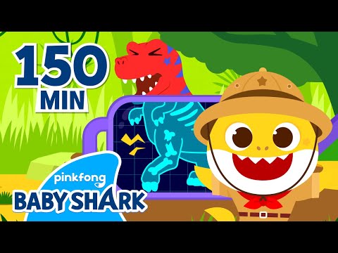 Baby Shark, Dinosaur is Sick! | +Compilation | Baby Shark Best Story Episodes | Baby Shark Official