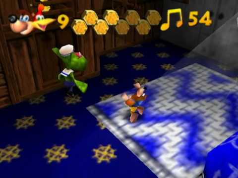 Banjo Kazooie Rusty Bucket Bay Captain's Quarters