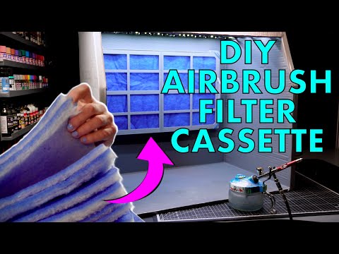 DIY Spray Booth Filter Cassette - Upgrading the popular homemade Cardboard Spraybooth N'stuff