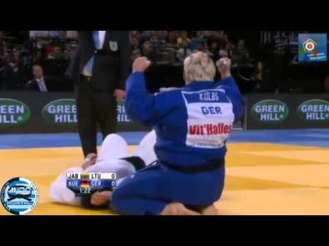 European Judo Championships Montpellier 2014 Bronze o78kg JABLONSKYTE (LTU) - KUELBS (GER)