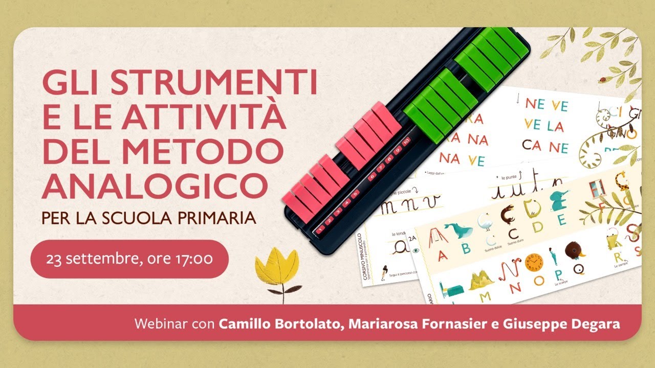 Gli strumenti e le attività curricolari del Metodo Analogico per la scuola primaria.