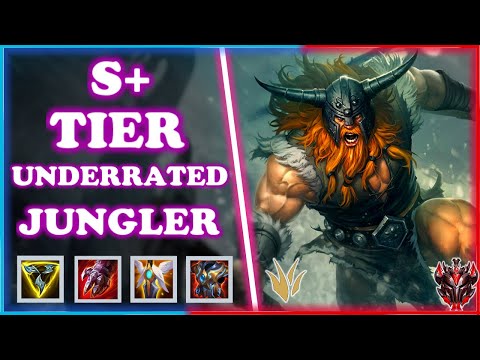 MOST UNDERRATED S+ TIER BROKEN JUNGLE | OLAF JUNGLE GAMEPLAY WILD RIFT