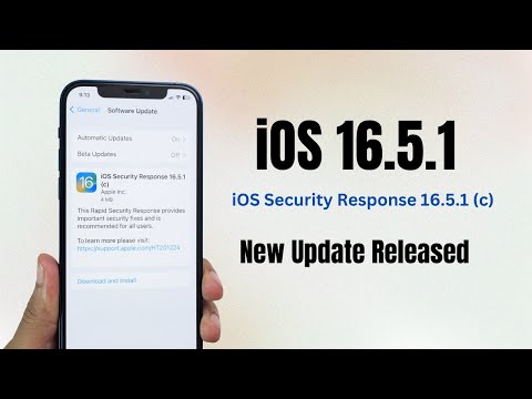 iOS 16.5.1 (c) iOS Security Response iOS 16.5.1 (c) in Hindi