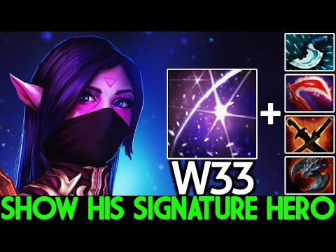W33 [Templar Assassin] Show His Signature Heroes Randomed Mid Dota 2