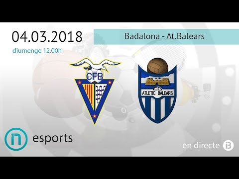 Segona divisió B // Badalona - At. Balears