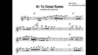 ERIC MARIENTHAL - HIT THE GROUND RUNNING SOLO TRANSCRIPTION BY GORDON . GOODWIN BIG PHAT BAND