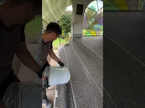 Stone Carpet – The Smart Flooring Solution for Beauty and Durability! #construction #concrete