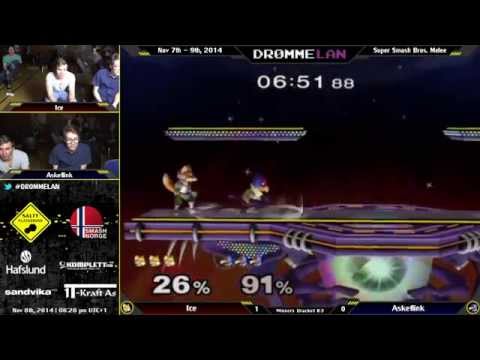DL4.0 - Ice (Fox) Vs. Askeflink (Falco) - Melee Winners Bracket