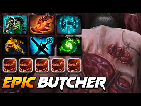 PUDGE EPIC BUTCHER - Dota 2 Pro Gameplay [Watch & Learn]