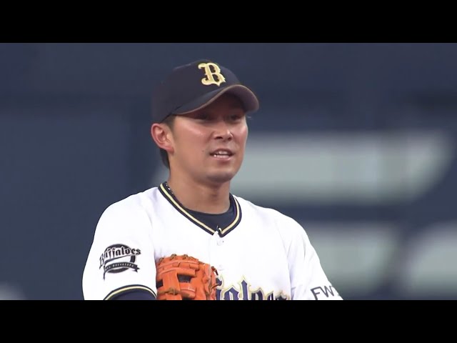 【4回表】これぞプロ!! バファローズ・西野のグラブトス!! 2019/6/5 B-DB