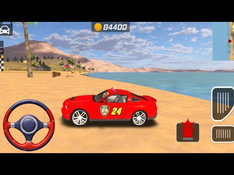 Police Car Chase | Cop Simulator 2018: Car Driving 3D Skin Red Car Police Android GamePlay FHD