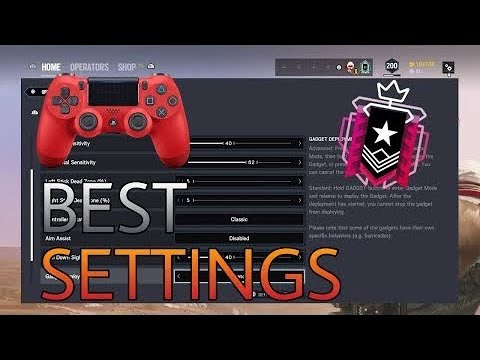 Best Console Settings in Steel Wave -Rainbow Six Siege